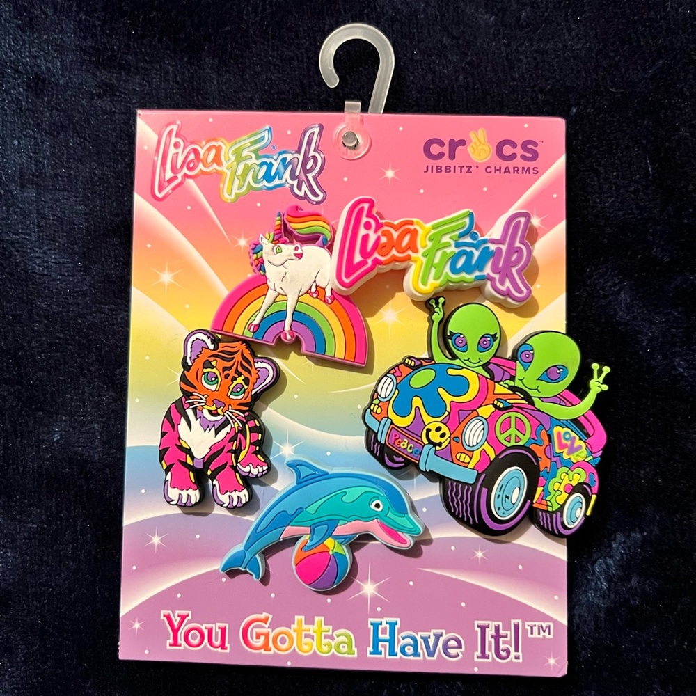 Lisa Frank Jibbitz